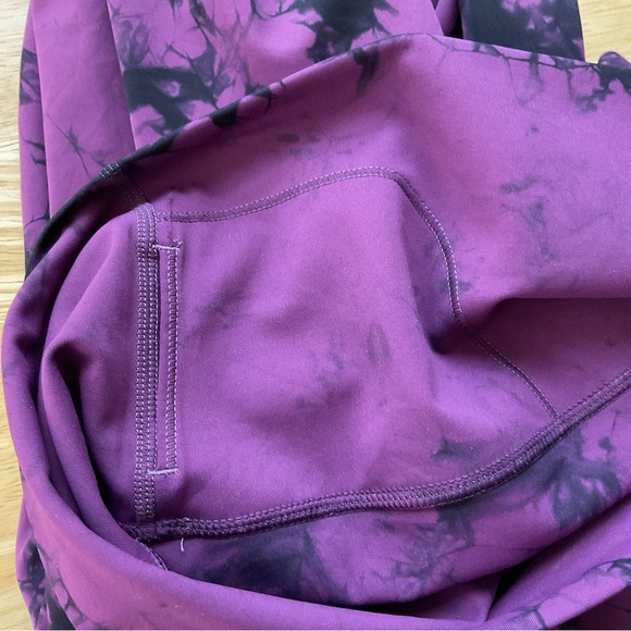 Lululemon Wunder Under Hi Rise Shibori Pant Size 10 - Picture 5 of 7